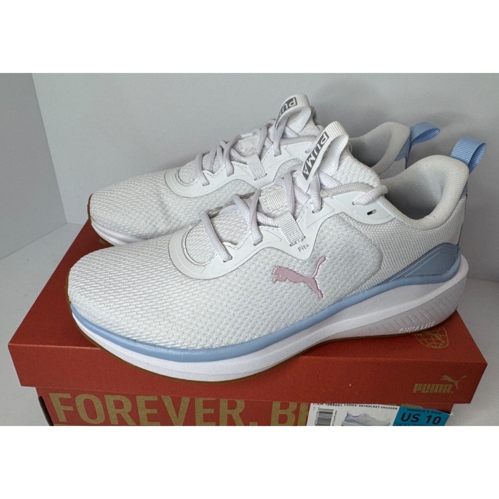 Puma Skyrocket Running Sneaker White Women's Size 6 NIB
